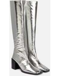 Jil Sander - Stiefel Aus-Leder - Lyst