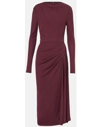 Erdem - Midikleid Aus Crepe - Lyst