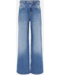 Isabel Marant - Lemony High-rise Wide-leg Jeans - Lyst