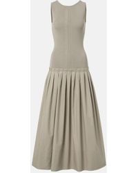 Proenza Schouler - Label Malia Pleated Maxi Dress - Lyst