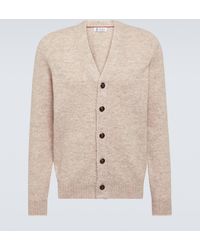 Brunello Cucinelli - Wool And Cotton-Blend Cardigan - Lyst