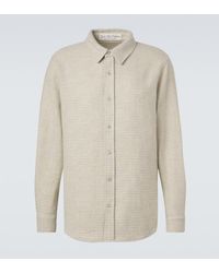 God's True Cashmere - Checked Cashmere Shirt With Quartz - Lyst