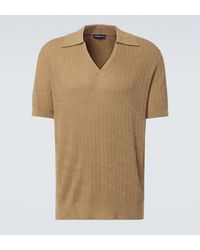 Frescobol Carioca - Joaquim Cotton-Blend Polo Sweater - Lyst