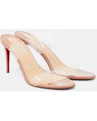 Christian Louboutin - Just Nothing 85 Tpu Sandals - Lyst