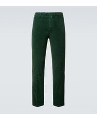 Kiton - Cotton-Blend Corduroy Slim Pants - Lyst