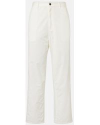 The Row - Sharka Cotton And Cashmere Wide-Leg Pants - Lyst