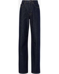 Dries Van Noten - High-Rise Straight Jeans - Lyst