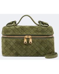 Bottega Veneta - Bang Bang Intrecciato Suede Vanity Bag - Lyst