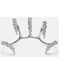 YEPREM - Y-Conic 18Kt Ring With Diamonds - Lyst