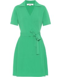 Diane von Furstenberg Wickelkleid Zyla - Grün