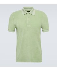 Tom Ford - Towelling Polo Shirt - Lyst