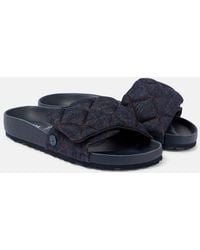Birkenstock - Pantoletten Sylt Aus Denim - Lyst