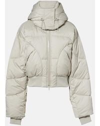 adidas By Stella McCartney - Quilted Cropped Puffer Jacket - Lyst