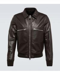 Tom Ford - Leather Jacket - Lyst