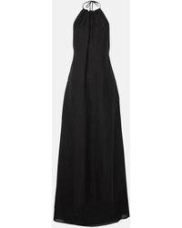 Nili Lotan - Maxikleid Lelia Aus Leinen - Lyst
