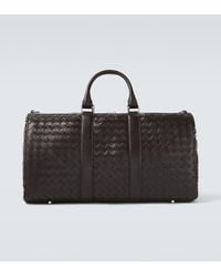 Bottega Veneta - Intrecciato Leather Duffel Bag - Lyst