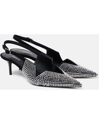 Coperni - Pumps 65 Aus Leder Mit Kristallen - Lyst