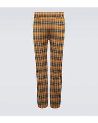 Wales Bonner - Samuel Checked Track Pants - Lyst