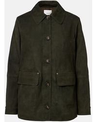 Vince - Suede Jacket - Lyst