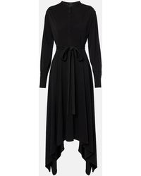 JOSEPH - Midikleid Aus Jersey - Lyst
