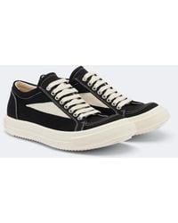 Rick Owens - Drkshdw Vintage Denim Low-Top Sneakers - Lyst