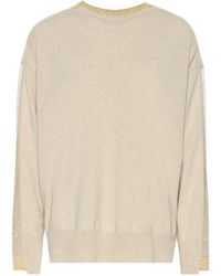 Stella McCartney Pullover aus Kaschmir und Wolle - Mehrfarbig
