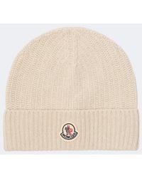 Moncler - Wool And Cashmere Beanie - Lyst
