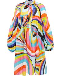 Emilio Pucci Printed Cotton Dress - Multicolour
