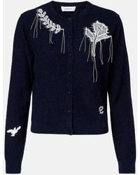 Erdem - Embroidered Cardigan - Lyst