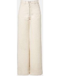 CORDOVA - Kozzy Wool-Blend Wide-Leg Pants - Lyst