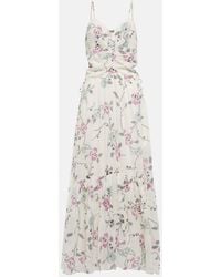 Isabel Marant - Giana Cotton Voile Maxi Dress - Lyst