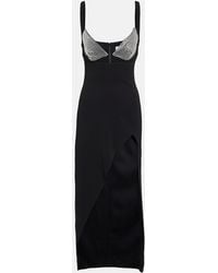GIUSEPPE DI MORABITO - Crystal-Embellished Maxi Dress - Lyst