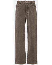 AURALEE - Cotton Corduroy Wide-Leg Pants - Lyst