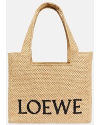 Loewe - Medium Font Tote - Lyst