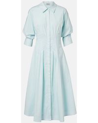 Jonathan Simkhai - Jazz Cotton-Blend Poplin Shirt Dress - Lyst
