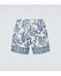 Etro - Paisley Swim Trunks - Lyst