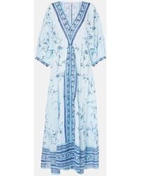 Juliet Dunn - Caftan De Algodon Estampado - Lyst