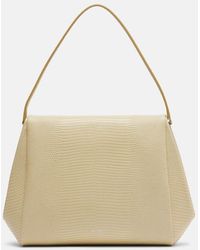 Calvin Klein - Tina Small Snake-Effect Leather Shoulder Bag - Lyst
