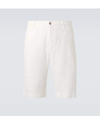 Fedeli - Bermuda-Shorts Aus Leinen - Lyst