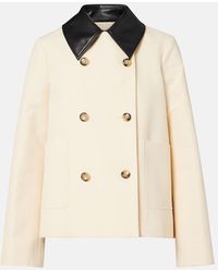 Altuzarra - Harburg Double-Breasted Cotton Jacket - Lyst