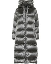 Max Mara Manteau doudoune Space à capuche - Gris