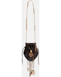 Chloé - Schultertasche Chateau Treasures Aus Leder - Lyst