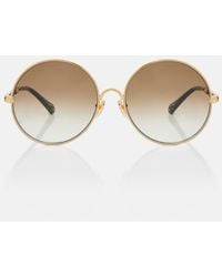 Chloé - Aly Round Sunglasses - Lyst