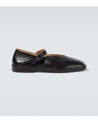 Lemaire - Leather Flats - Lyst