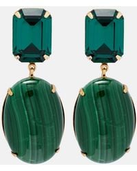 Jennifer Behr - Xiomara 18Kt-Plated Drop Earrings - Lyst