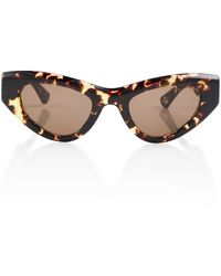 Bottega Veneta Cat-Eye-Sonnenbrille - Mehrfarbig