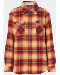 God's True Cashmere - Sun Shadow Plaid Cashmere Shirt - Lyst