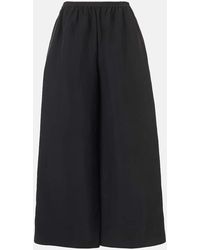 The Row - Bellana Silk Wide-Leg Pants - Lyst