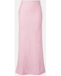 Faithfull the Brand - Elise Linen Maxi Skirt - Lyst