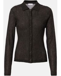 Brunello Cucinelli - Silk And Wool Top - Lyst